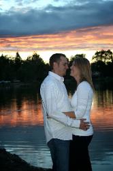 Romantic Colorado Sunset.